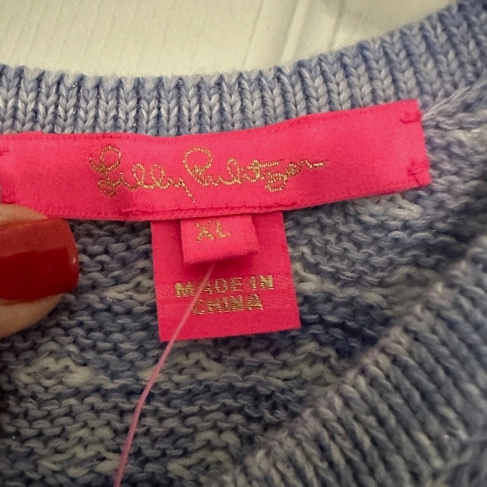 Lilly Pulitzer CARLOW sweater Dress NWT - Picture 6 of 9
